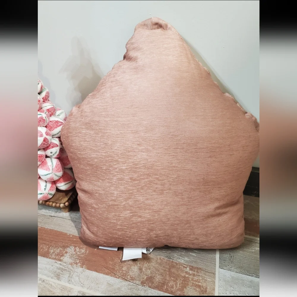 Cupcakes And Cashmere Gingerbread House Pillow-NWT
